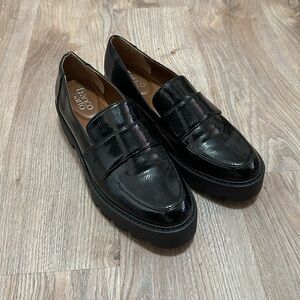 Franco Sarto Brindy Platform Loafer - Black, Size 9, New Without Tags
